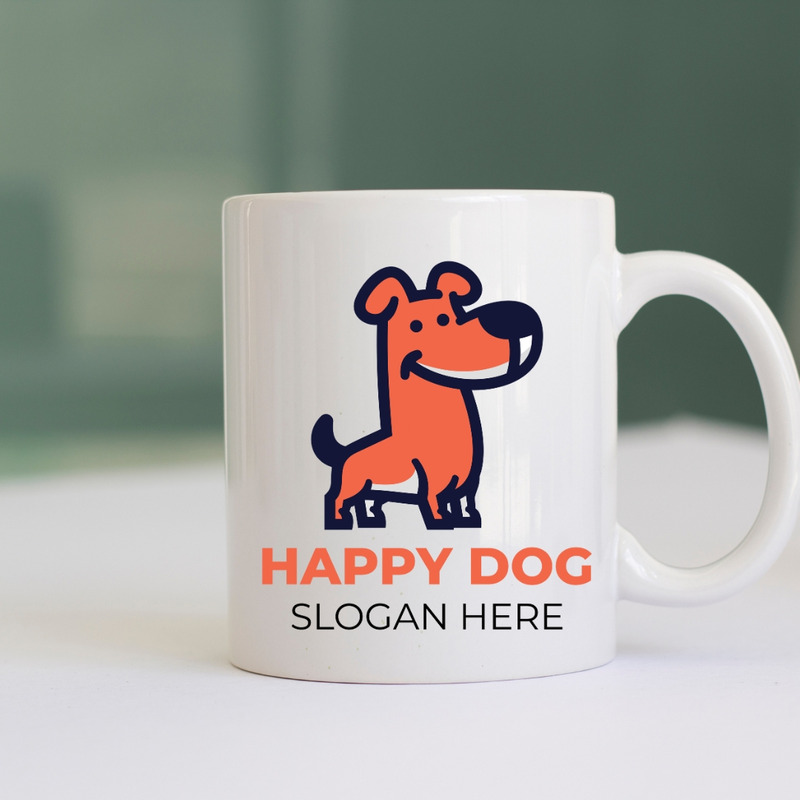 Happy dog logo Design template - Features Image 1