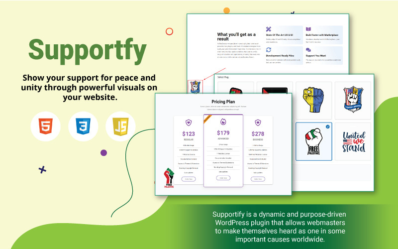Supportify | INGYENES WordPress bővítmény - Features Image 1