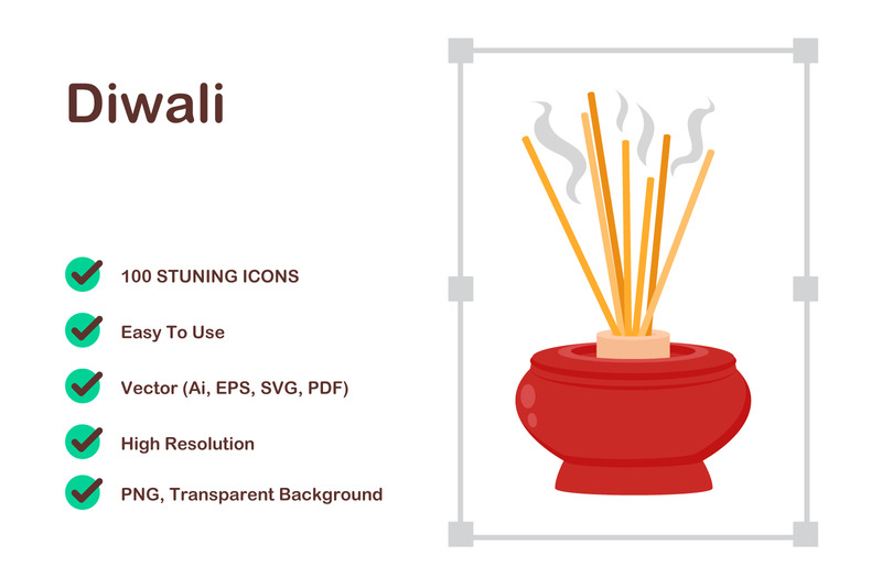 Diwali İkon Paketi – Canlı Tasarımlarla Kutlayın! - Özellik görseli 1