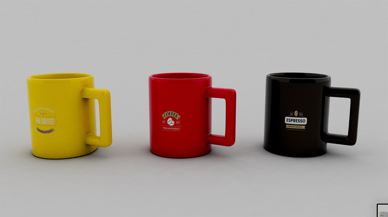 Kiváló minőségű, valósághű kávésbögre 3D-s modell márkaépítéshez és megjelenítéshez - Features Image 3