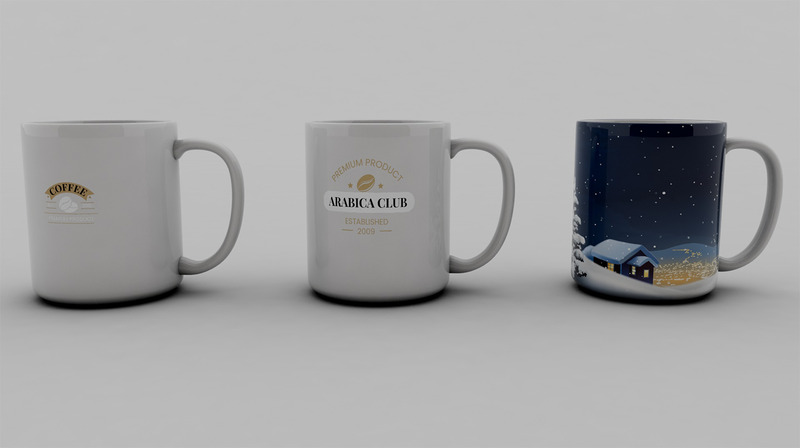 Kiváló minőségű, valósághű kávésbögre 3D-s modell márkaépítéshez és megjelenítéshez - Features Image 2