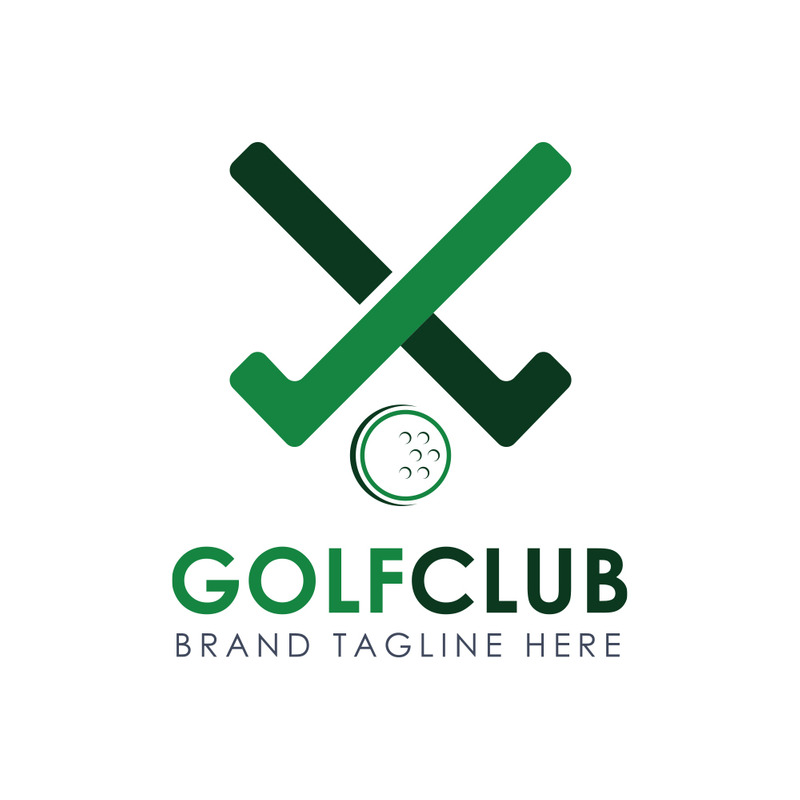 Golfklubblogotyp, Golflogotypmall - Features Image 1