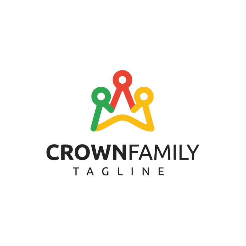 Crown Family Logo, Crown Logo, Family Logo - Features Image 1