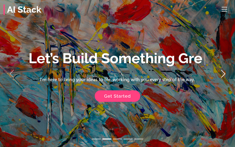 AI Stack – Адаптивний шаблон Angular 20 для ІТ-агентств та особистих портфоліо - Features Image 1