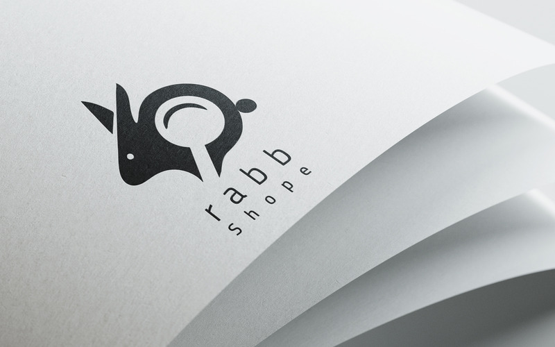 New Rabb Shoppe  Business logo template - Features Image 1