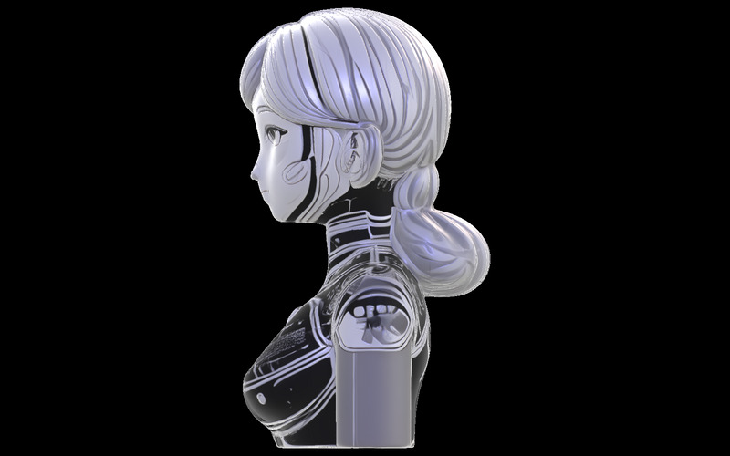 Sibernetik FeMuse Göğüs 3D Modeli - Features Image 5