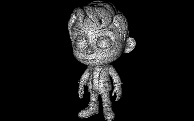 Chibi Crew: Expressive Cartoon Characters 3D Model - Features Image 21