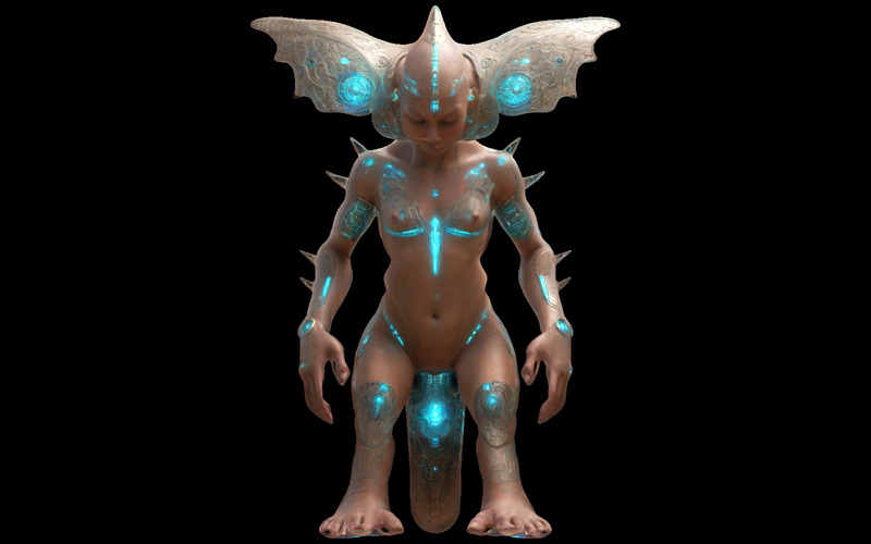 Fantasy Realms Karakter Koleksiyonu Ücretsiz 3D Model - Features Image 26