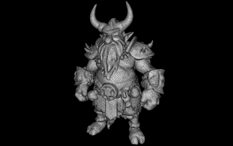 Collezione di modelli 3D di Guardiani Cornuti Mitici - Caratteristiche Immagine 5