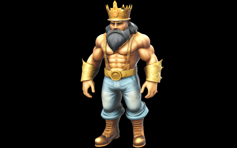 Primal Monarchs: Kolekcja wojowników naczelnych Apex Model 3D - Obraz funkcji 20