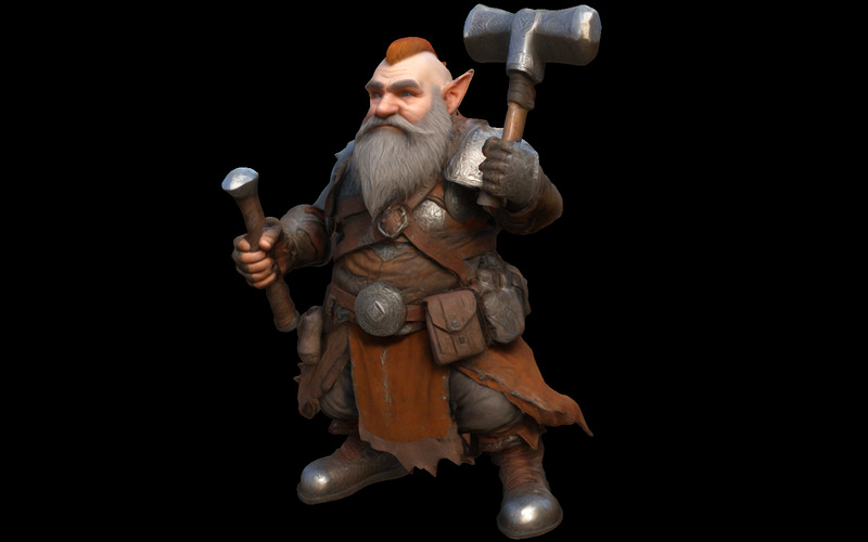 Collezione di modelli 3D di Guardiani Cornuti Mitici - Caratteristiche Immagine 28