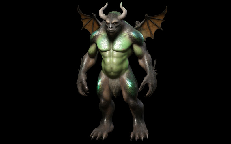 Guardianes Infernales: Colección Demonio Definitiva Modelo 3D - Características Imagen 20