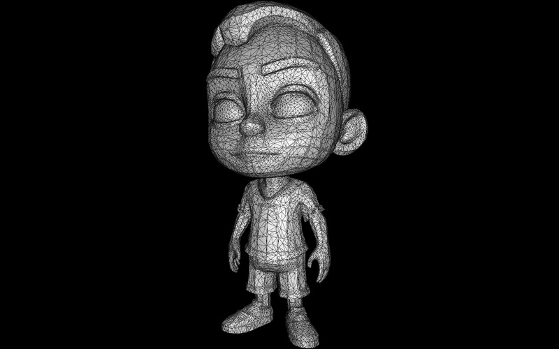 Chibi Crew: Expressive Cartoon Characters 3D Model - Features Image 9