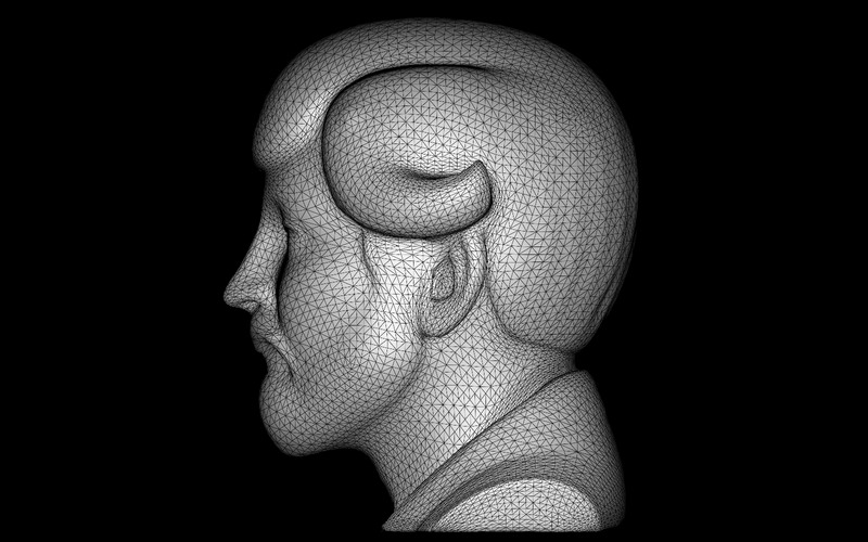 Fantazyjny model popiersia turbanu 3D - Obraz funkcji 6