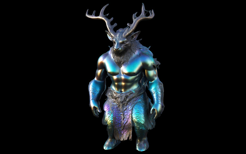 Antologia de Feras Encantadas – Pacote de Personagens de Fantasia 3D com IA Aprimorada, Modelo 3D - Features Image 12