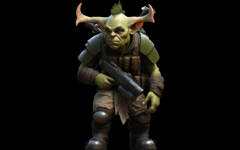Fantasia Goblin Horde: Pacote Completo de Personagens Modelo 3D Grátis - Features Image 18