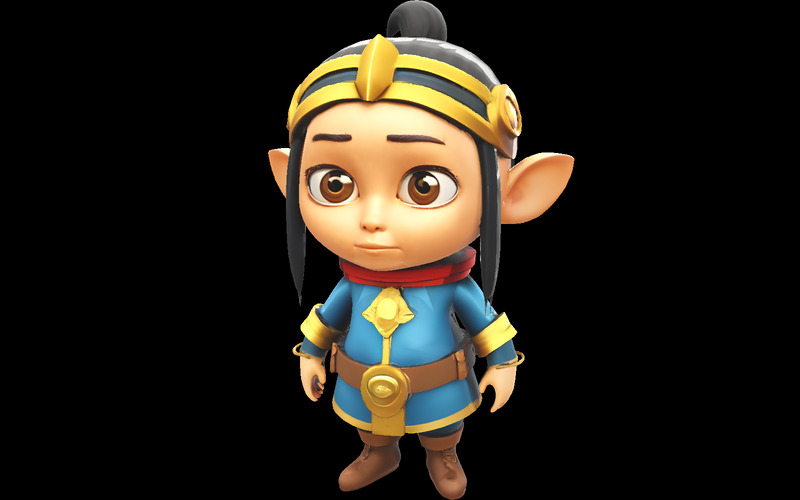 Epic Storybook Characters Pack 3D Model - Features Image 12