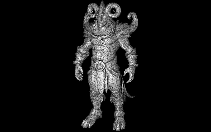 Эпические фэнтезийные герои и существа, набор 3D-моделей - Features Image 25