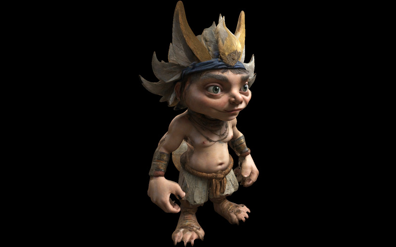 Collezione di modelli 3D di Guardiani Cornuti Mitici - Caratteristiche Immagine 18