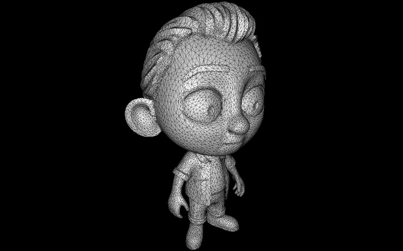 Chibi Crew: Expressive Cartoon Characters 3D Model - Features Image 7