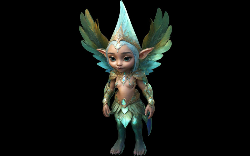 MythosRealm Creatures: Фантастическая 3D-модель бестиария - Features Image 20