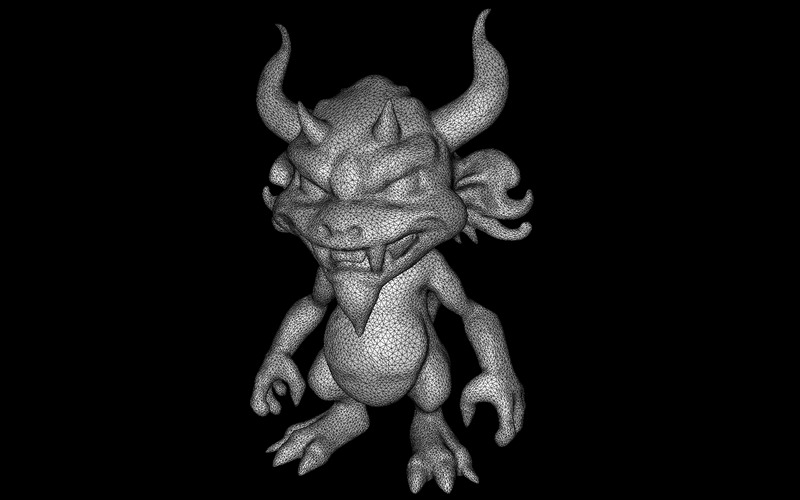 Collezione di modelli 3D di Guardiani Cornuti Mitici - Caratteristiche Immagine 13