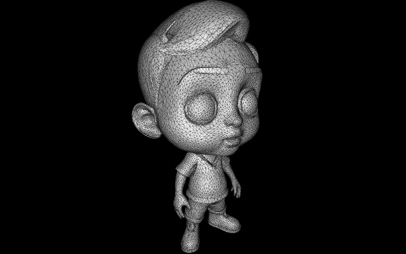 Chibi Crew: Expressive Cartoon Characters 3D Model - Features Image 27