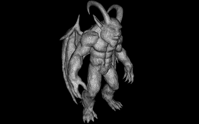 Menagerie mitica: modello 3D dei Gargoyle Guardians - Caratteristiche Immagine 7