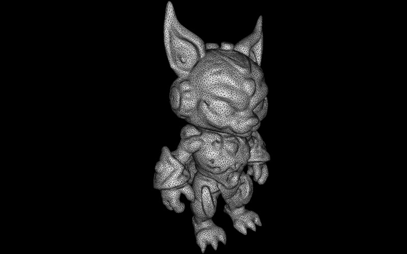 Guardiani cornuti mistici - Pacchetto modello 3D di creature fantasy - Caratteristiche Immagine 23