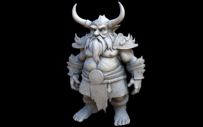 Collezione di modelli 3D di Guardiani Cornuti Mitici - Caratteristiche Immagine 16