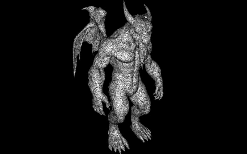 Menagerie mitica: modello 3D dei Gargoyle Guardians - Caratteristiche Immagine 15