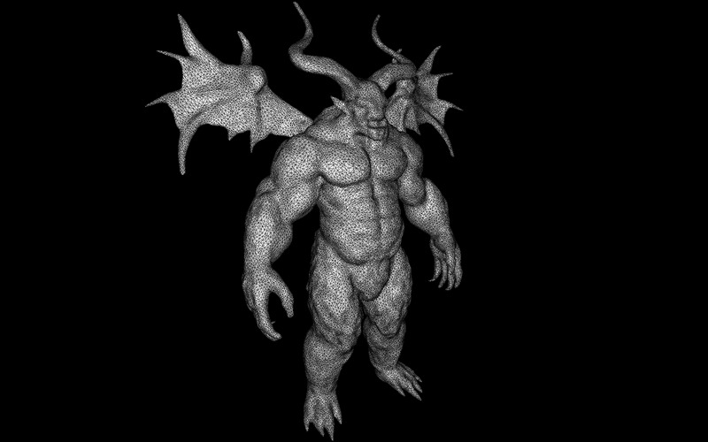 Menagerie mitica: modello 3D dei Gargoyle Guardians - Caratteristiche Immagine 23