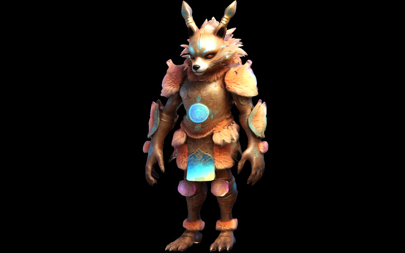 Celestial Bestiary Guardians 3D Model - Features Image 8