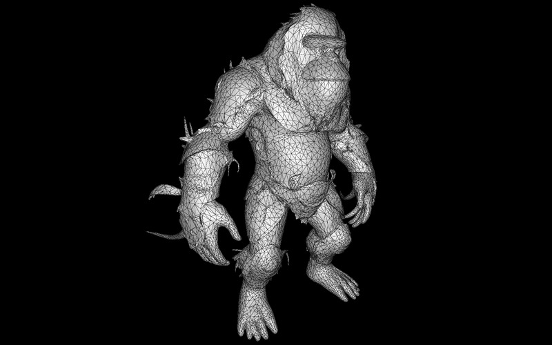 Primal Monarchs: Kolekcja wojowników naczelnych Apex Model 3D - Obraz funkcji 23