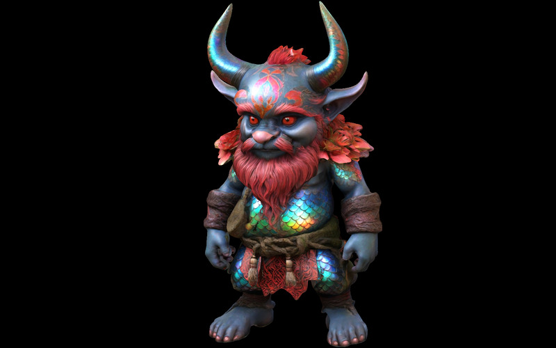 3D-модель Они-Хранители Царства - Features Image 4