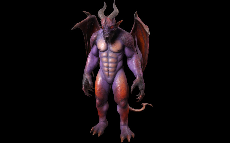 Menagerie mitica: modello 3D dei Gargoyle Guardians - Caratteristiche Immagine 4