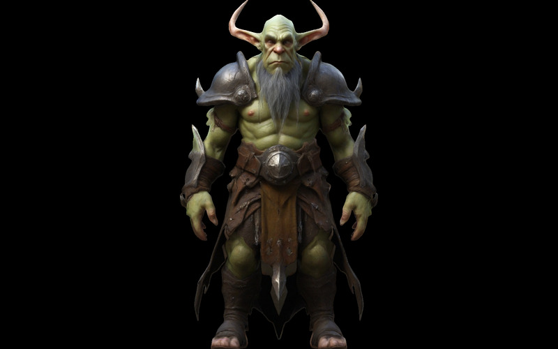 Fantasia Goblin Horde: Pacote Completo de Personagens Modelo 3D Grátis - Features Image 20
