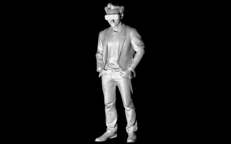 Futuristisch zelfvertrouwen gratis 3D-printmodel - Features Image 7