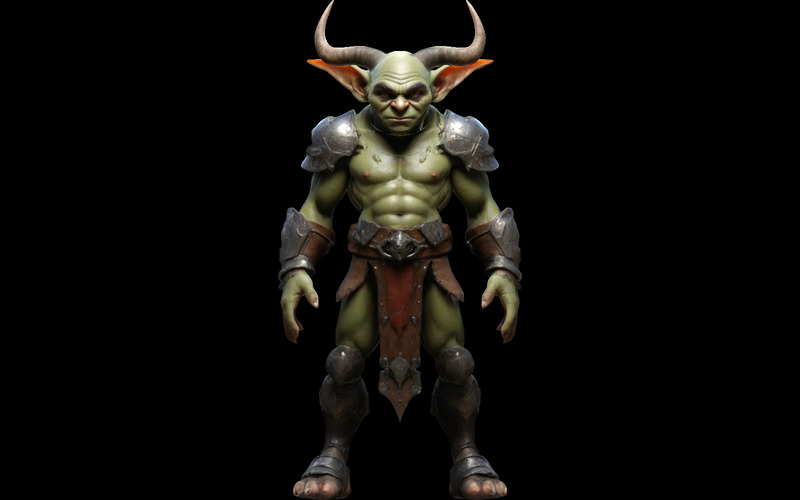 Fantasia Goblin Horde: Pacote Completo de Personagens Modelo 3D Grátis - Features Image 22
