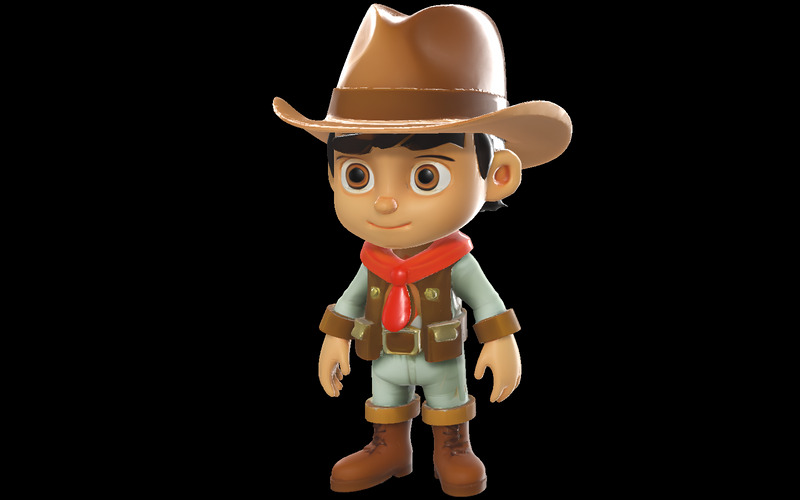 Герои приключений: Разнообразные персонажи-исследователи, коллекция 3D-моделей - Features Image 4