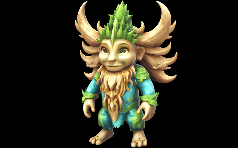 Mythic Realms: AI‑Crafted Fantasy Guardians 3D Pack 3D Model - Features Image 24