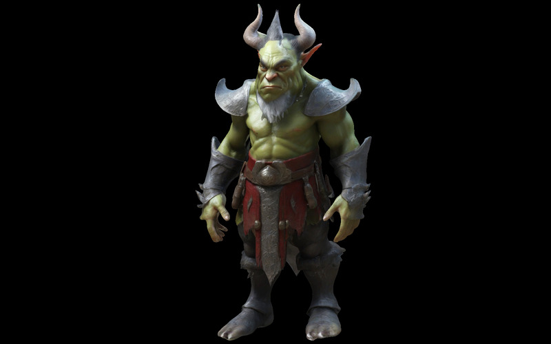 Авангард Оркового Легиона: 3D-модель закаленных в боях воинов - Features Image 12