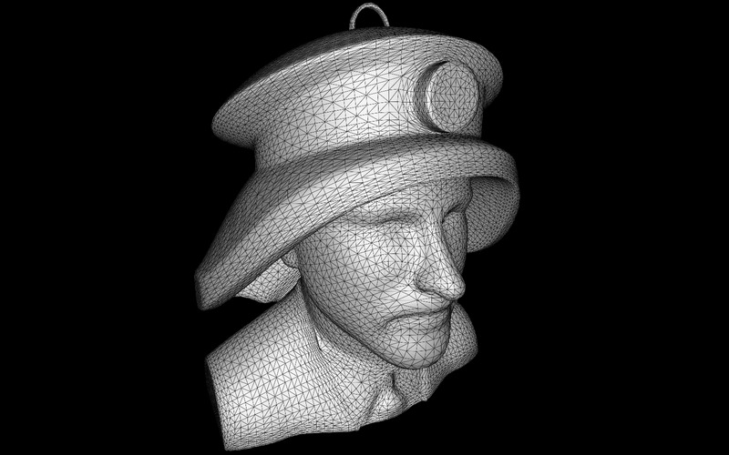 Ozdoba Regal Commander Model 3D - Obraz funkcji 2