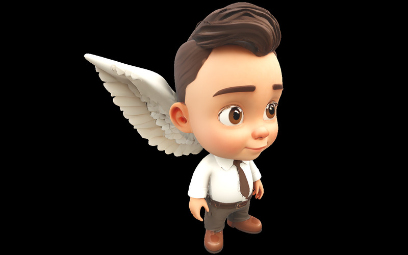 Whimsical Wanderers: Abenteuerpaket für Kinder 3D-Modell - Eigenschaften Bild 26