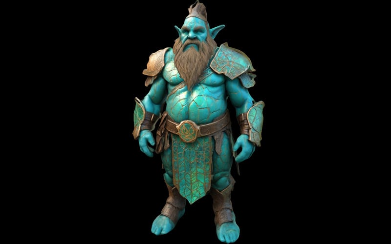 Antologia de Feras Encantadas – Pacote de Personagens de Fantasia 3D com IA Aprimorada, Modelo 3D - Features Image 16