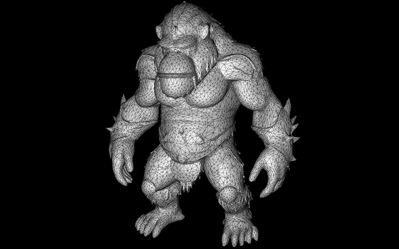 Savage Primal Gorilla Evolution Pack Model 3D - Obraz funkcji 5