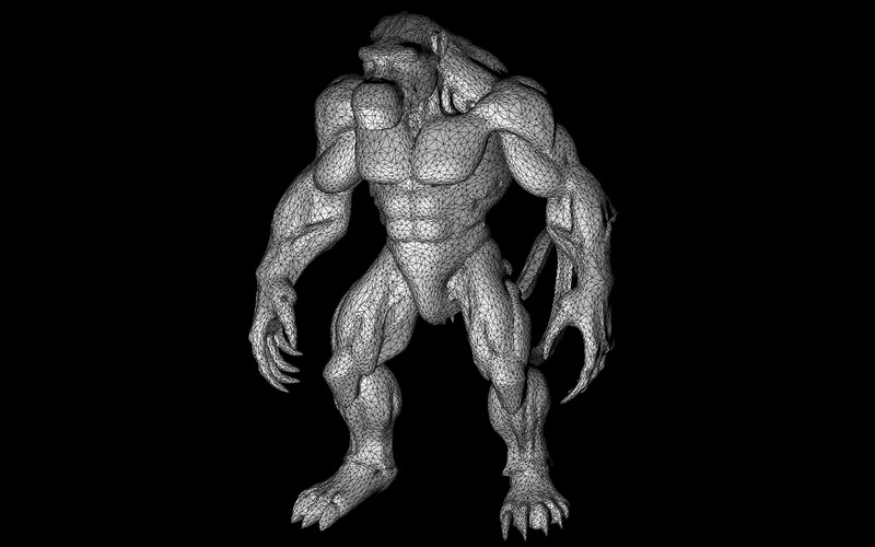 Savage Primal Gorilla Evolution Pack Model 3D - Obraz funkcji 21