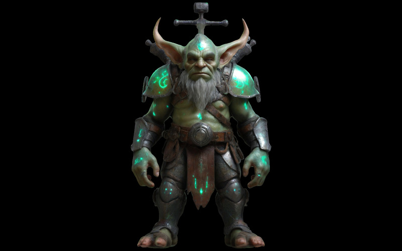 Pacote Goblin Legionário - Modelo 3D Grátis - Features Image 4