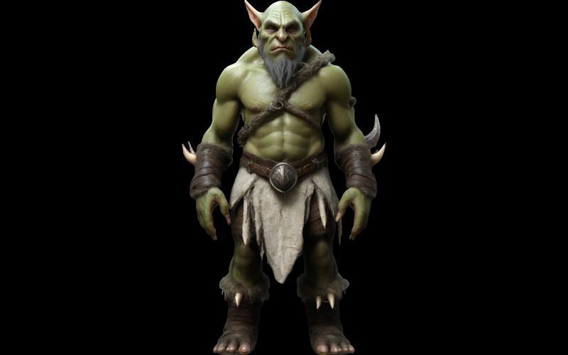 Fantasia Goblin Horde: Pacote Completo de Personagens Modelo 3D Grátis - Features Image 6