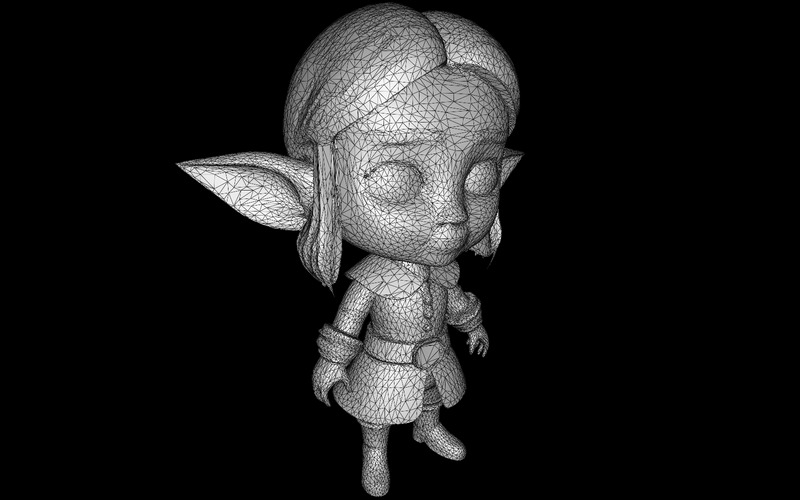 CharacterVerse: Kolekcja różnorodnych bohaterów i złoczyńców Model 3D - Obraz funkcji 11
